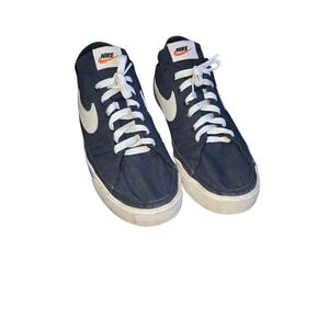 Nike Blue and White Sneakers